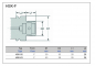 Preview: Checking mandrel HSK-F for concentricity, HSK-F63-D40-L300